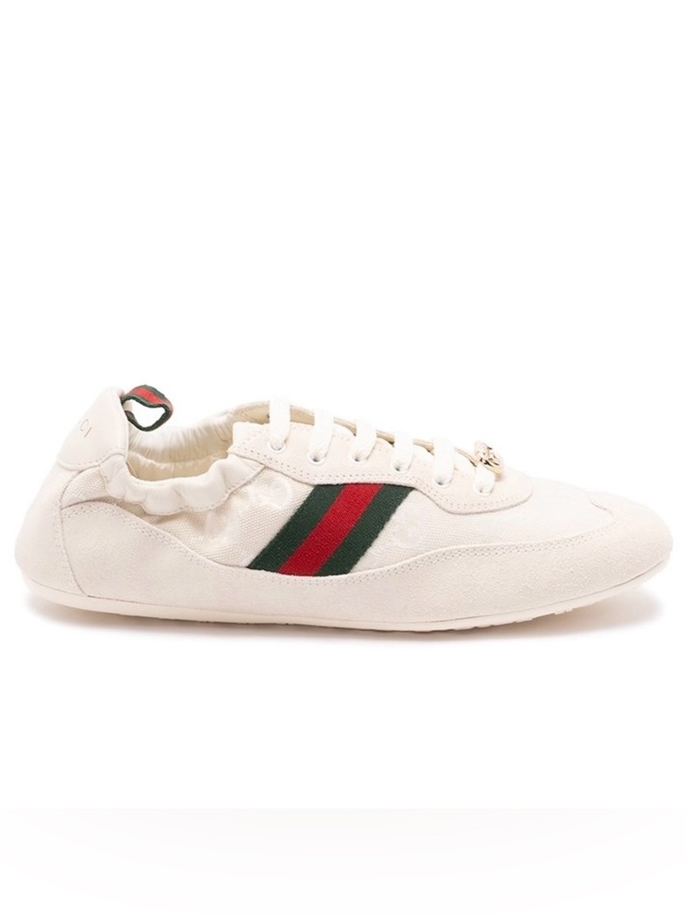 GUCCI Shift GG logo web stripe sneakers